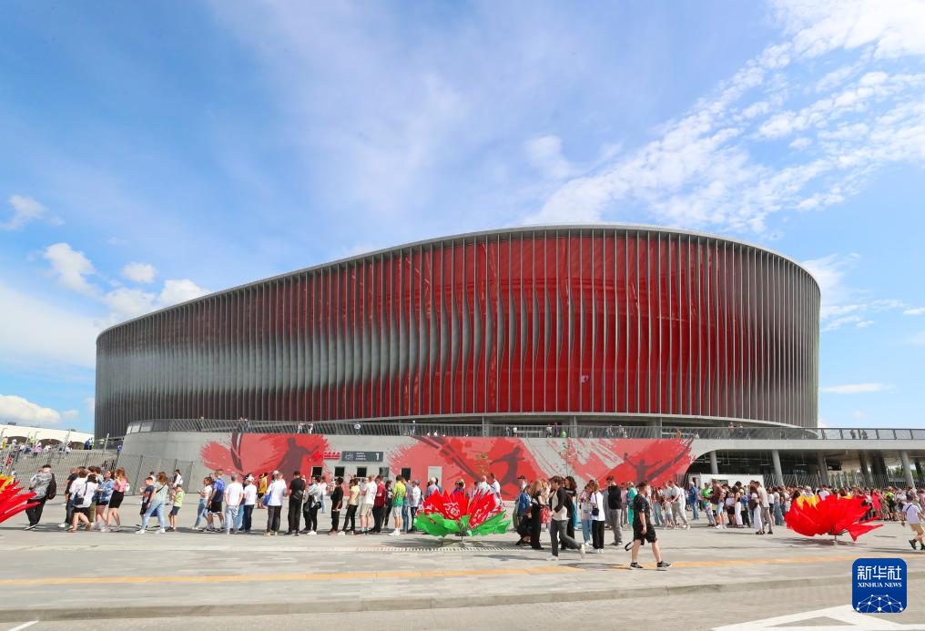 中國援白俄羅斯國家足球體育場正式啟用