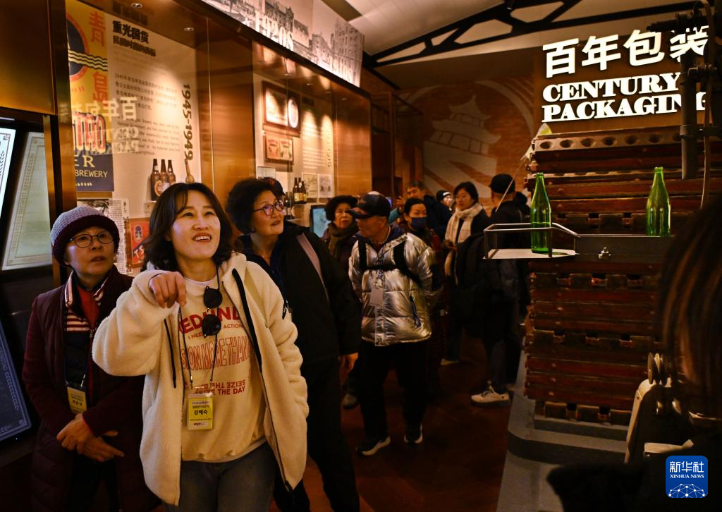 青島迎來跨年入境韓國旅游團