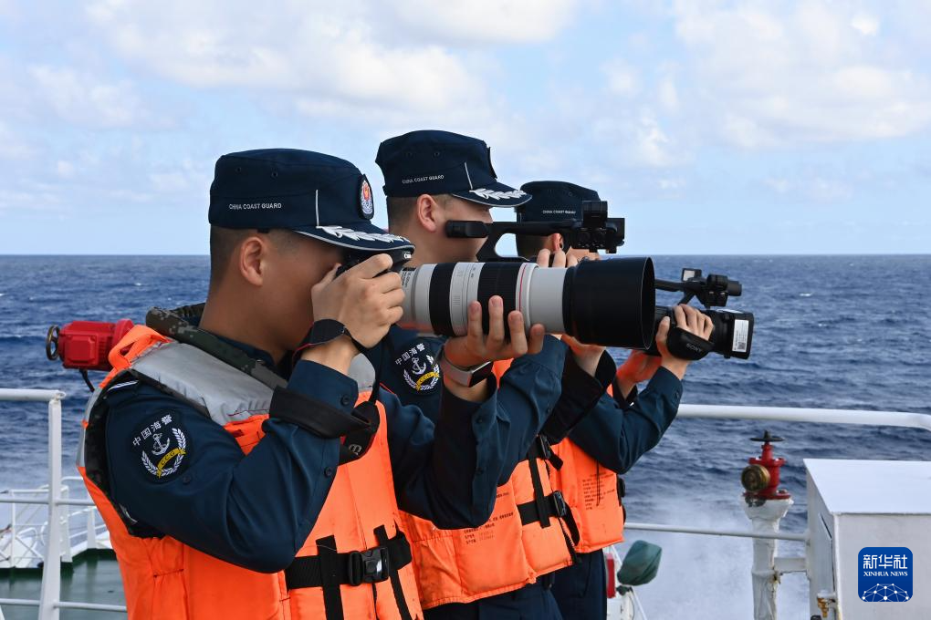 南海影像日志丨守護(hù)黃巖島 青春在這里像浪花一樣綻放
