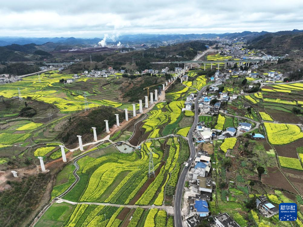 甕馬鐵路甲子田特大橋主體完工